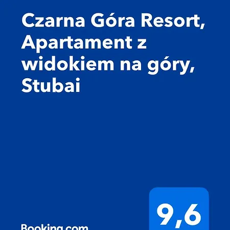 Czarna Gora Resort, Z Widokiem Na Gory, Stubai Daire Biala Woda